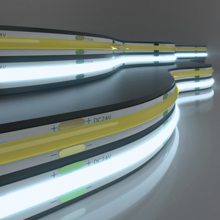 Светодиодная лента Лента светодиодная 24V 11W 352Led COB IP20 холодный белый, 5м Elektrostandard 24V 352Led 11W IP20 a053668 Светодиодная лента Лента светодиодная 24V 11W 352Led COB IP20 холодный белый, 5м Elektrostandard 24V 352Led 11W IP20 a053668