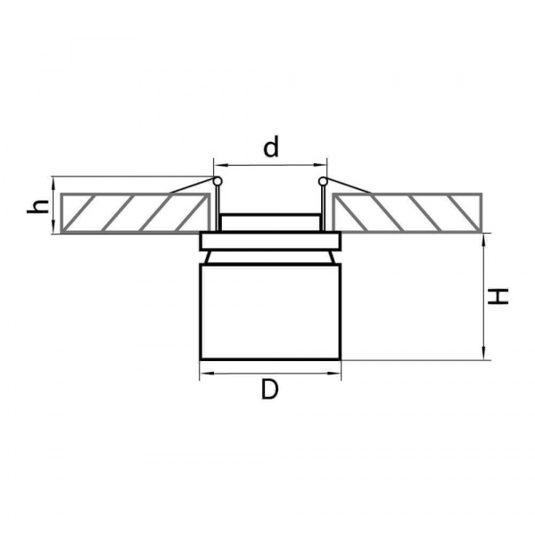 Встраиваемый спот Lightstar Forte Inca 213829