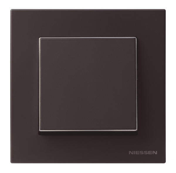 ABB SKY Чёрный бархат Клавиша для 1-клавишных выключателей/переключателей/кнопок