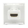Donel Розетка HDMI, 2мод., бел. (45х45мм), серия (тип) DEC, DECF29W2
