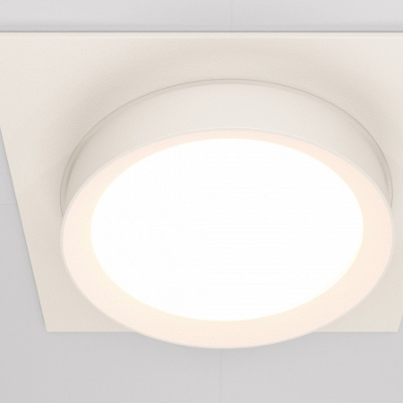 Встраиваемый светильник Downlight DL086-GX53-SQ-W Maytoni Hoop
