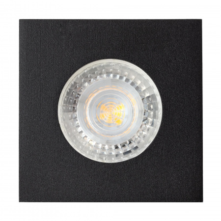 DK2031-BK Встраиваемый светильник, IP 20, 50 Вт, GU10, черный, алюминий