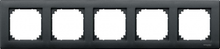 SE Merten SM M-Plan Антрацит Рамка 5-ая