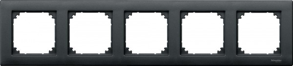 SE Merten SM M-Plan Антрацит Рамка 5-ая