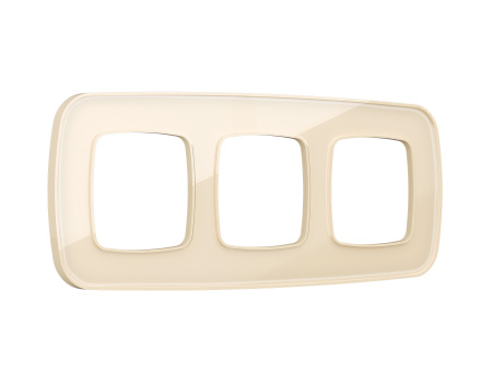 Рамка OMEGA Coint (Бежевый Стекло органическое) 3-ая OF640303