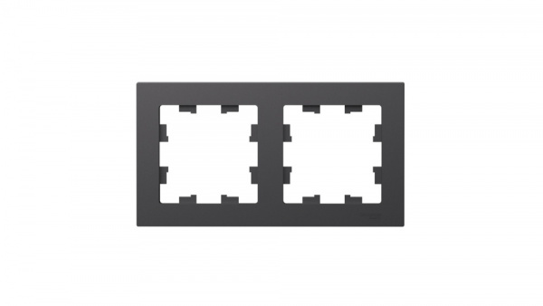 Systeme Electric AtlasDesign Базальт Рамка 2-ая, универсальная