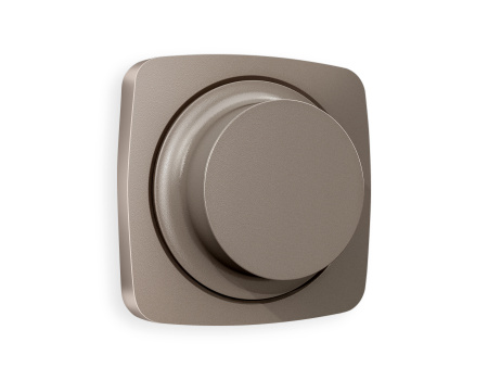 Лицевая панель OMEGA (Темная бронза матовый) для светорегулятора универсального QUANT OP6355