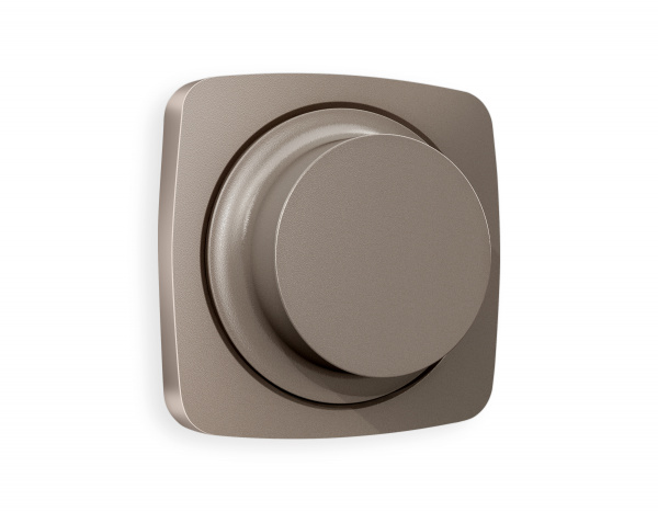 Лицевая панель OMEGA (Темная бронза матовый) для светорегулятора универсального QUANT OP6355