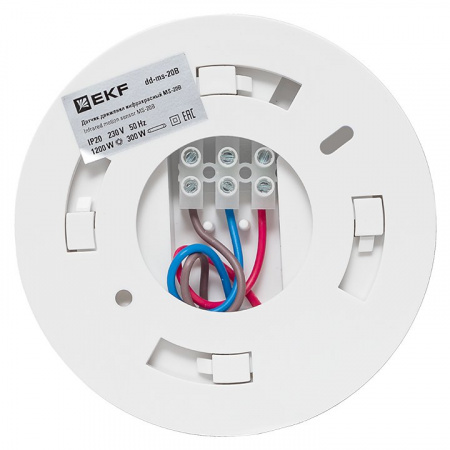 EKF PROxima ИК датчик движения потолочный 1200Вт 360гр. до 6м IP20 MS-20B