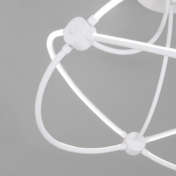 Умный потолочный светильник 90246/6 белый Smart Eurosvet Petto