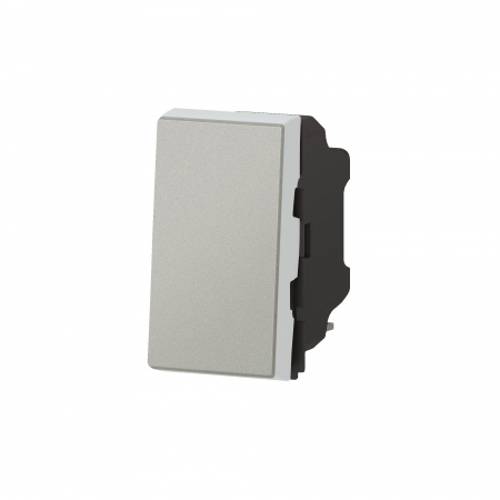 Legrand Mosaiс Переключатель на 2 направления - Программа Mosaic - 1 модуль - 10 AX - алюминий