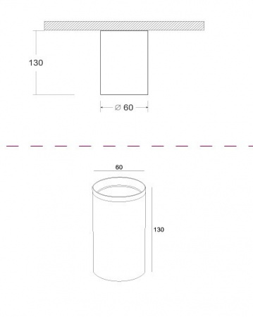 Потолочный светильник C010CL-01G Maytoni Focus