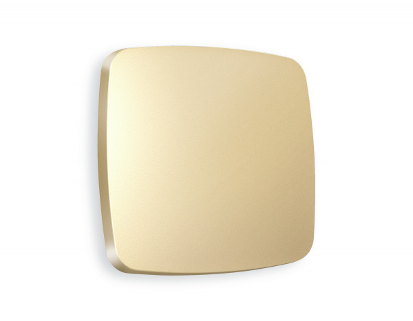 Лицевая панель OMEGA (Шампань) для 1-клавишных выключателей QUANT OP6010