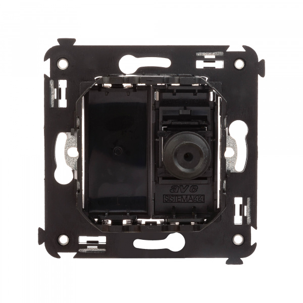 DKC Avanti Черный матовый Розетка TV одиночная