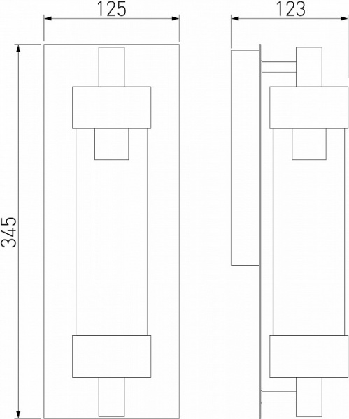 Светильник садово-парковый Pipe D 35151/D коричневый Elektrostandard Pipe a063122