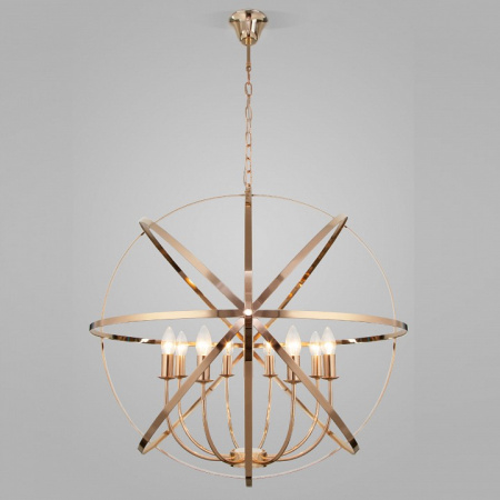 Подвесная люстра 60139/8 золото Eurosvet Santi