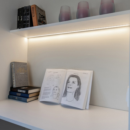 Светодиодная лента Лента светодиодная 24V 14,4W 60Led 5050 IP20 теплый белый, 5м Elektrostandard 24V 14,4W a052965