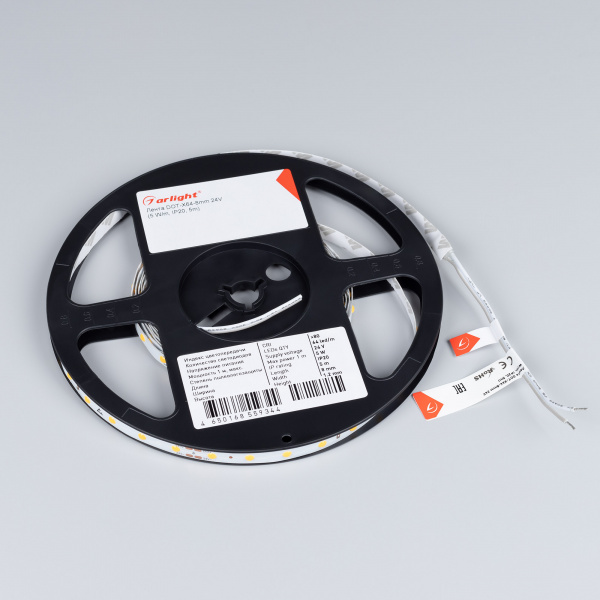 Arlight Лента DOT-X64-8mm 24V White6000 (5 W/m, IP20, 5m) (Открытый)