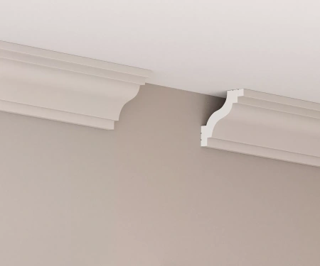 Карниз KX034, 40х41, 2000мм, Экополимер/15