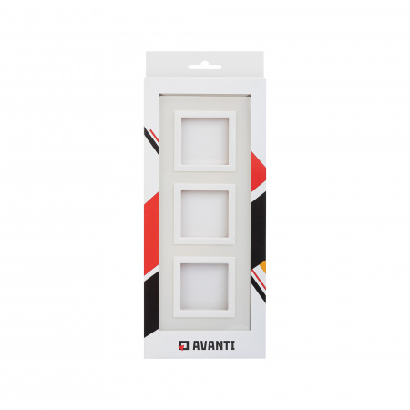 DKC Avanti Белый Стекло Рамка 6 модулей