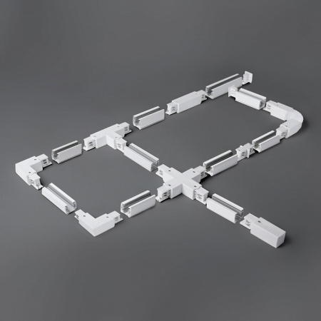 Ввод питания для трехфазного шинопровода (левый) белый 85105/00 Elektrostandard  a060079