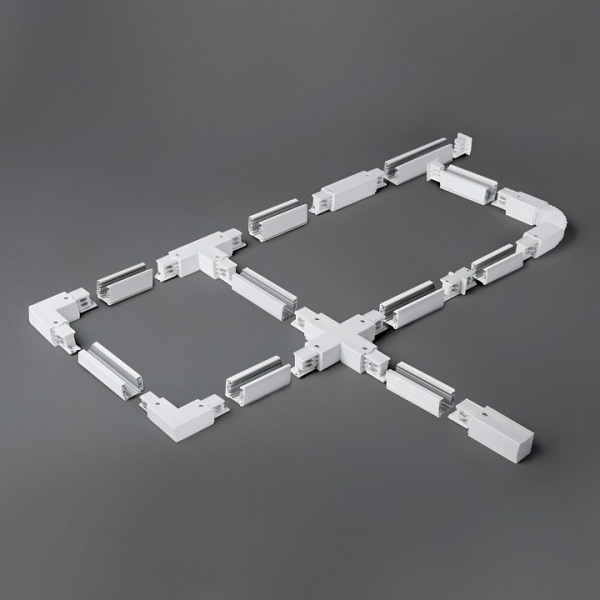 Ввод питания для трехфазного шинопровода (левый) белый 85105/00 Elektrostandard  a060079
