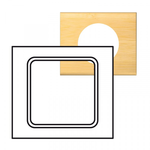 Legrand Celiane Мирт Рамка 1 пост (2 модуля)