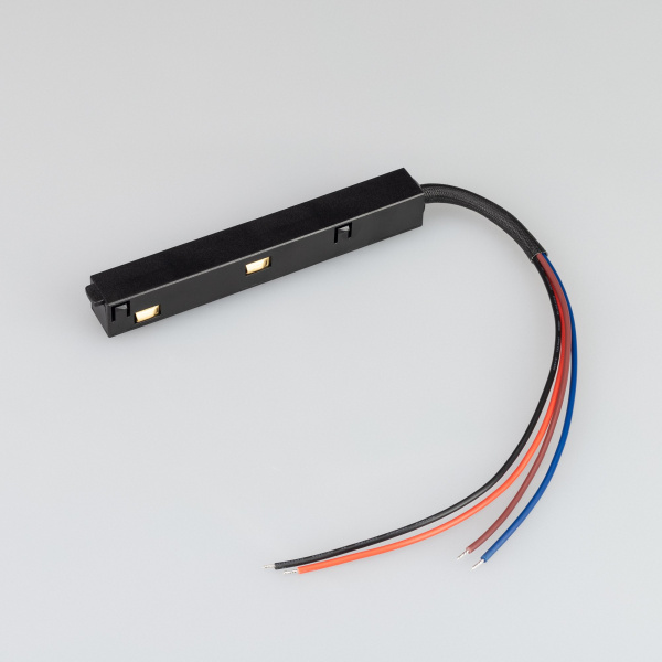 Коннектор питания для магнитного шинопровода Arlight MAG-ORIENT-CON-POWER (BK) 033636