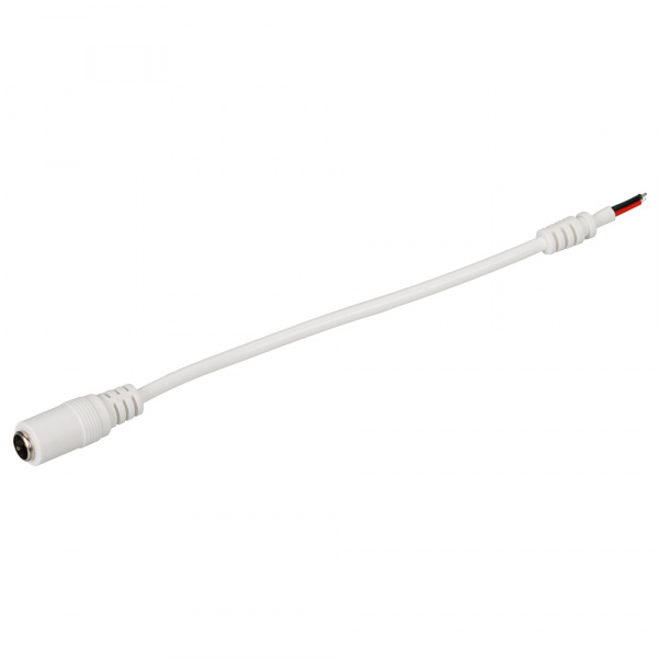 Arlight Коннектор питания J5.5-2.1mm-M-10cm (-)