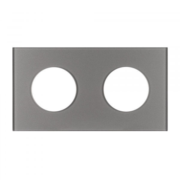 Arlight Рамка стеклянная FRM-GLARE-GC-2-GR (-)