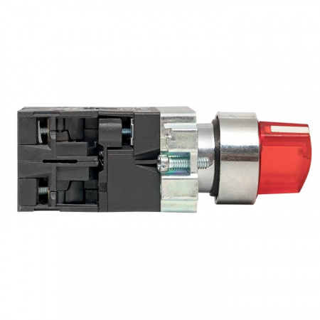 Переключатель BD21 2P c красной подсветкой 230В NO EKF PROxima