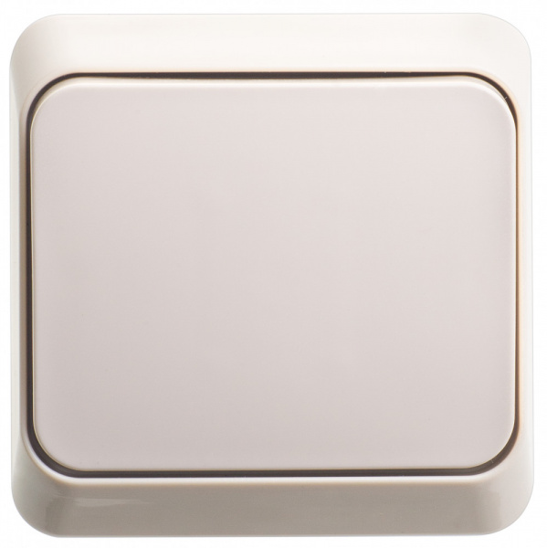 SE Этюд наруж Крем Выключатель 1-клавишный