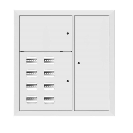 EKF Basic Щит этажный 8 кв. RAL9003 (1000х950х160)