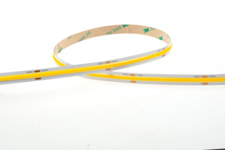 Donel Светодиодная лента COB, 8мм, 9.6W/m, 3000K, 855 Lm/m, DC24V, CRI>95, IP20м, DN18338WWRA95