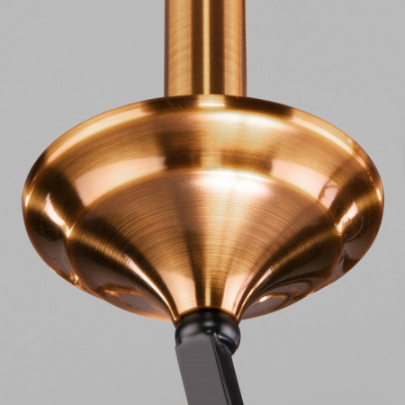 Подвесная люстра в стиле лофт 60098/5 черный Eurosvet Lazzaro