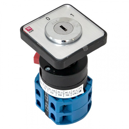 EKF PROxima Переключатель кулачковый ПК-1-113 25А 3P «0-1» с ключом