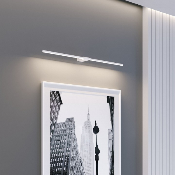 Светильник настенный светодиодный Luar белый 4000K 40153/LED Elektrostandard Luar a070986 Светильник настенный светодиодный Luar белый 4000K 40153/LED Elektrostandard Luar a070986