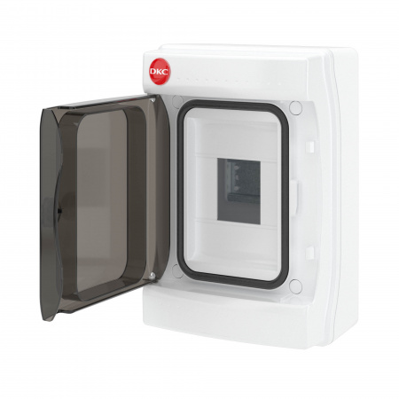 DKC Щиток настен. с дверцей, 4 мод.,IP65
