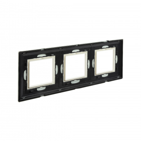 DKC Avanti Белый Металл Рамка 6 модулей