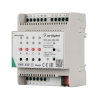 Arlight INTELLIGENT Диммер KNX-204-DIM-DIN (12-48V, 8x0.35/4x0.7/2x1A) (INTELLIGENT Пластик)