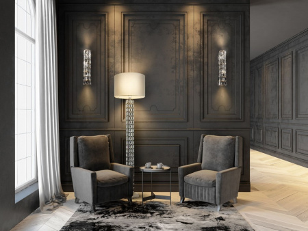 Напольный светильник (торшер) DIA008FL-01CH Maytoni Talento