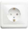 SE Этюд Бел Розетка 1-ая с/з с защитными шторками