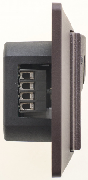 SE Glossa Шоколад Термостат электронный теплого пола с датчиком, от +5 до +50°C, 10A (в сборе)