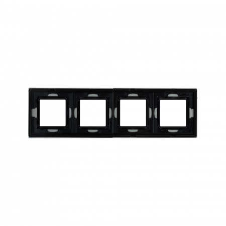 DKC Avanti Светло-Серый Стекло Рамка 8 модулей