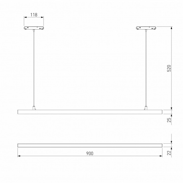 Slim Magnetic Трековый светильник 30W 4000K Milo (чёрный) 85105/01 Elektrostandard Slim Magnetic a064802