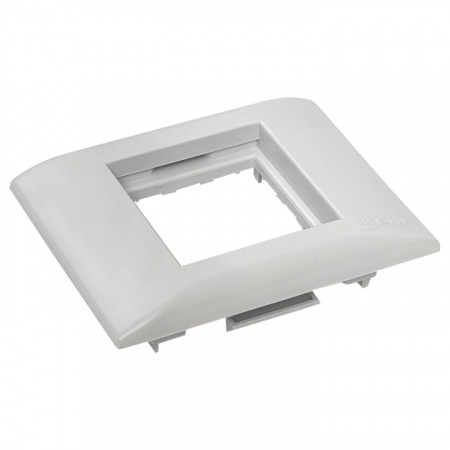 EKF PROxima Рамка+суппорт на 2 модуля (1 пост) для парапетного кабельного канала C-Line