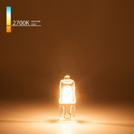 Лампа галогенная G4 220 В 35 Вт сверхъяркая Elektrostandard G4 220V a025175