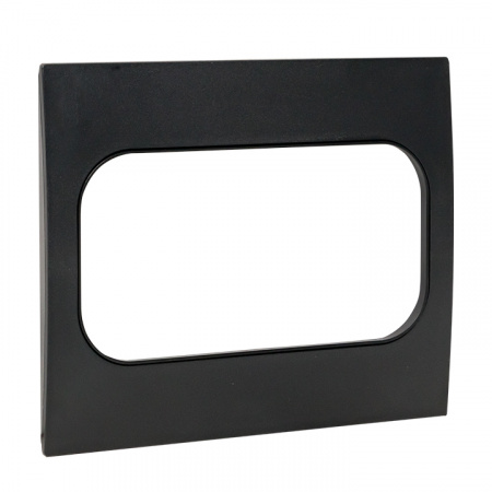 EKF PROxima Стокгольм Черный Рамка для розетки 2-ой