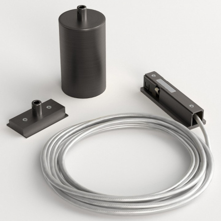 Titan Line Подвесной комплект для подключения трековой системы освещения к питанию 85009/00 титан 85009/00 Elektrostandard Line Magnetic a069726