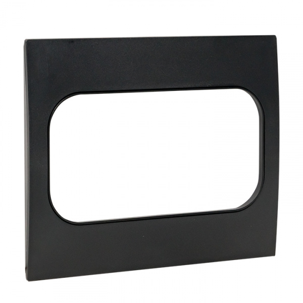 EKF PROxima Стокгольм Черный Рамка для розетки 2-ой